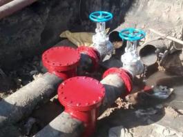 華泰熱電帶壓封堵加裝閥門順利完成！